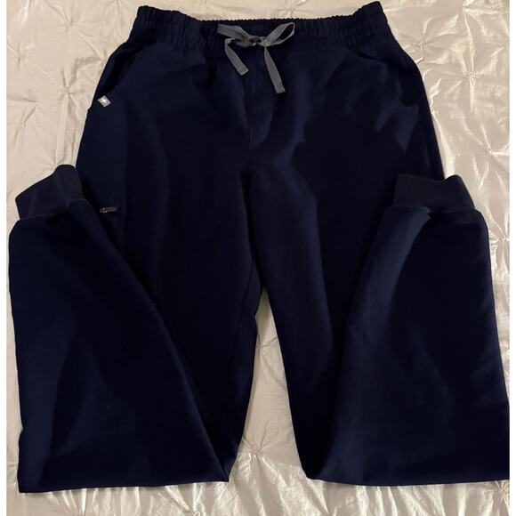Figs Women’s Technical Collection Scrub Jogger Pants Navy Size MT - Picture 1 of 7